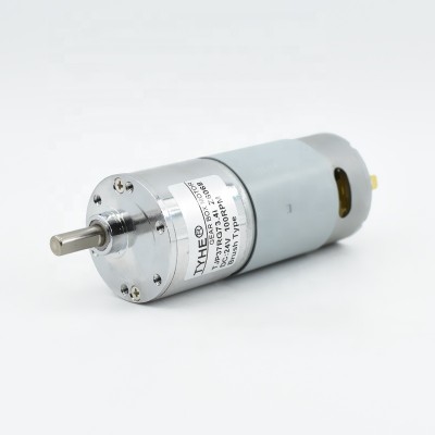 Factory goods 37mm 12 volt 30v 2nm torque 9000rpm 555 550 37gb dc gear reduction motor for wholesale market