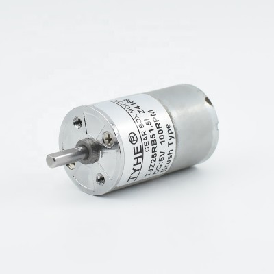 Commodity Stocks 12v 24v 25mm low rpm dc electric motor with gear for rc cars