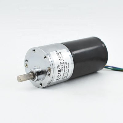 Commodity Stocks D37mm 12v 24 v low rpm 500rpm 10000rpm brushless dc gear motor for paper dispenser